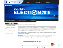 Tablet Screenshot of elections.cvmtv.com