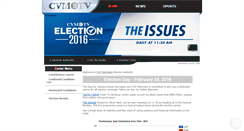 Desktop Screenshot of election.cvmtv.com