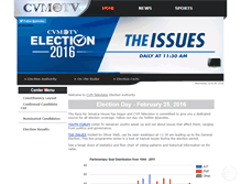 Tablet Screenshot of election.cvmtv.com